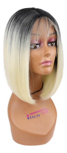 Para Peruca Frente Renda Fibra Futura Cabelo Humano 35cm