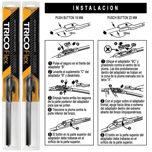 Escobillas Limpiaparabrisas Citroen C4 2008-2012