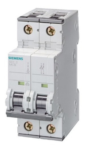 Llaves Termicas Siemens Bipolares 2x25 A