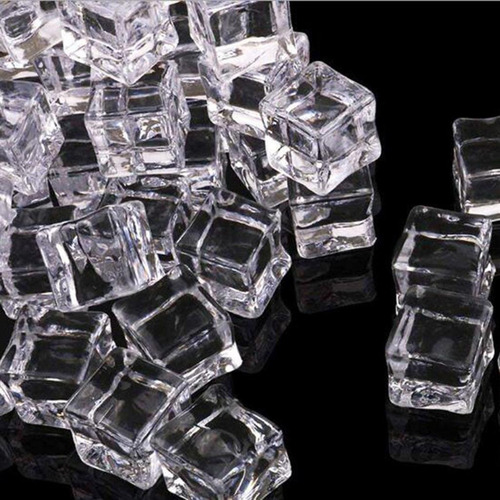 Cubitos De Hielo Reutilizables Para Bebidas Clear 25mm
