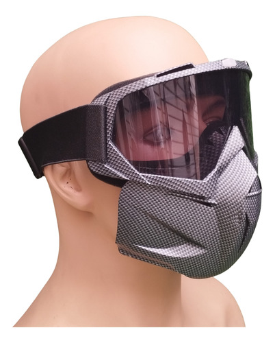 Máscara  De Motocicleta / Ciclismo / Airsoft Con Diseño