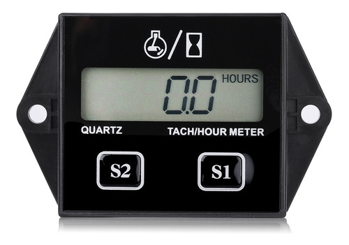 Tacómetro Digital Con Indicador De Horas Lcd Y Probador De R