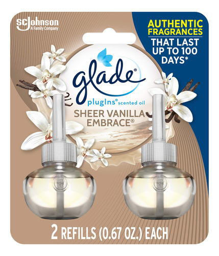 Glade Plugins - Repuesto Para Ambientador, Aceite Perfumado