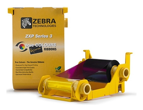Imagen 3 de 5 de Cinta Ribbon Zebra Original Zxp3 200 Imag 800033-840 Factura