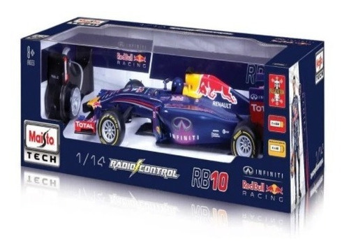 Carro R/c Red Bull Formula 1 Infiniti Maisto 1:14 37 Cm Cor Azul