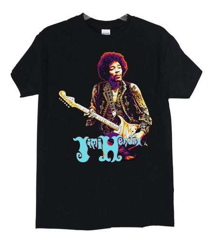 Polera Jimi Hendrix Guitar Rock Abominatron