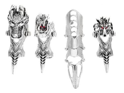 Anillos De Halloween, Anillos De Halloween, Ropa, 4 Unidades