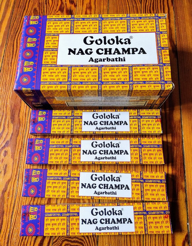 Sahumerios Goloka - Natural Agarbathi Por Mayor - 12 Cajas