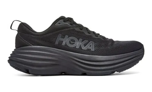 Tenis Running Hoka One One Bondi 8 Negro Hombre 1123202bblc