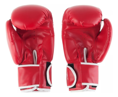 Guantes De Boxeo Bulls Importados Kick Boxing Muay Thai 14oz Rojo