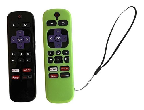 Control Remoto Pantalla Atvio Rok U Tv Funda Y Pilas