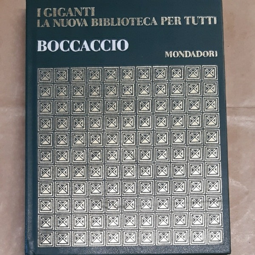 Boccaccio - I Giganti La Nuova Biblioteca Per Tutti  Vol 03