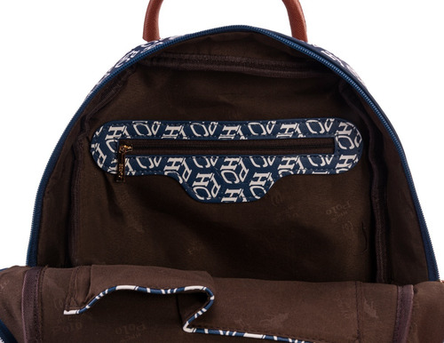 Imagen 6 de 7 de Backpack Hpc Polo Estampada Monograma