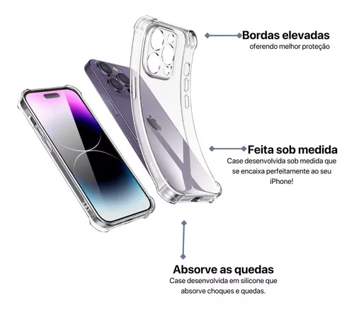 Capa de TPU para Apple iPhone 14 Pro Max - Transparente