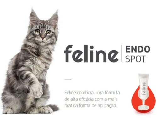 Desparasitante para pipetas Feline Endospot de 1,2 ml para gatos de más de 5 kg