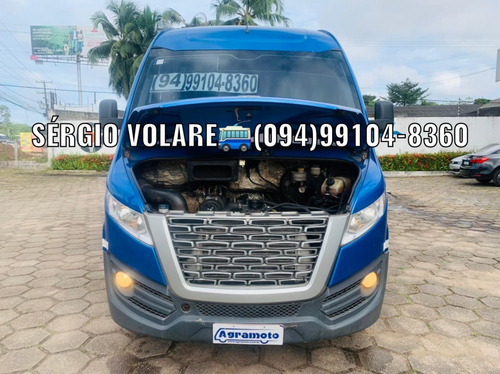 Imagem 3 de 15 de Micro Ônibus Volare Cinco Executivo Cor Azul Ano 2018 2019