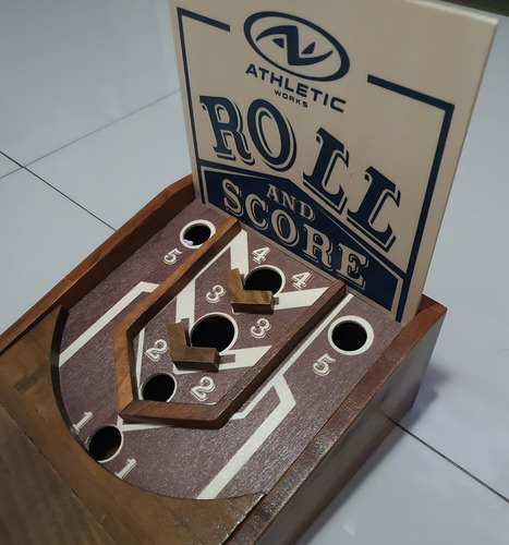 Mini Mesa De Juegos Roller Ball Score Madera 39 Cm (chica)