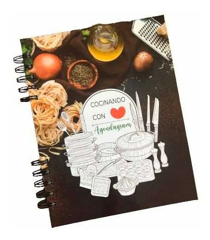 Cuaderno De Recetas Cocinando Con Amor Recetario