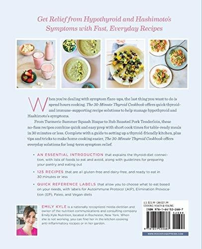 Book : The 30-minute Thyroid Cookbook 125 Healing Recipes..