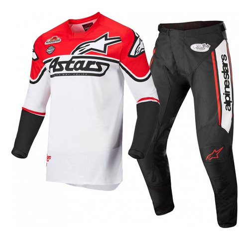 Conjunto Motocross Alpinestars Racer Flagship 22 - Teo Motos