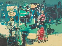 Comprar Bruno Venier - Serigrafia Firmada - Vendedoras - 1972