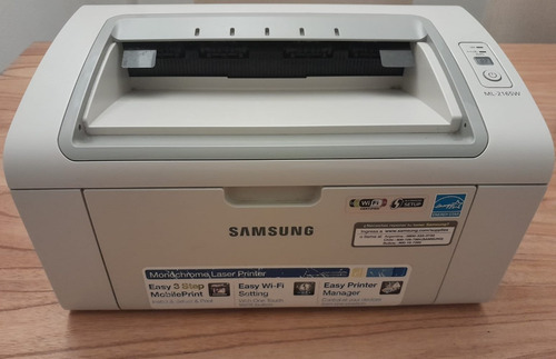Impresora Samsung Ml-2165w Con Wifi Blanca Blanco (Usado)