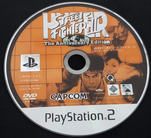 Hyper Street Fighter 2 Anniversary Edition Para Ps2 (jpn)