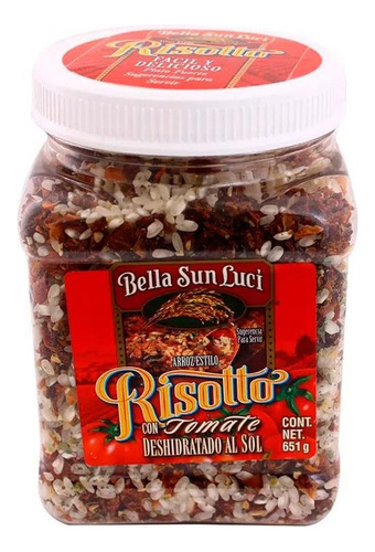 Arroz Bella Sun Luci Risotto Con Tomates 651g
