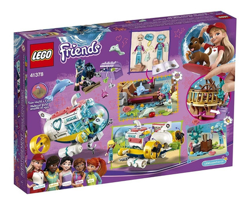 Lego Friends Mision De Rescate De Delfines 41378 363 Pzs