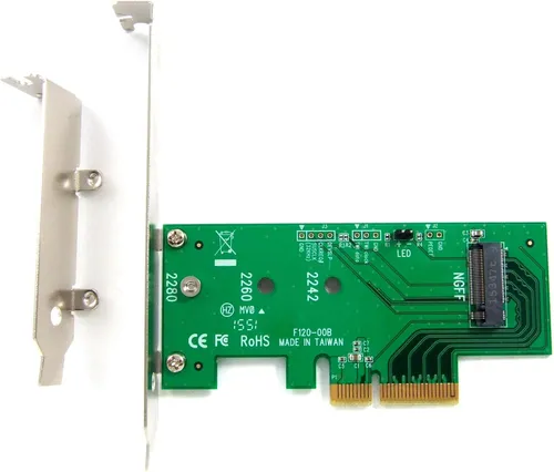 Adaptador Pcie M.2 Pexm2 A Ssd Ableconn