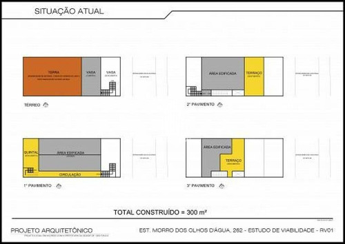 Imagem 4 de 11 de Terreno 10 X 25 Com 250,00m² Em Região De Futura Valorização Imobiliária. (total Construído Útil 300 - Br25236