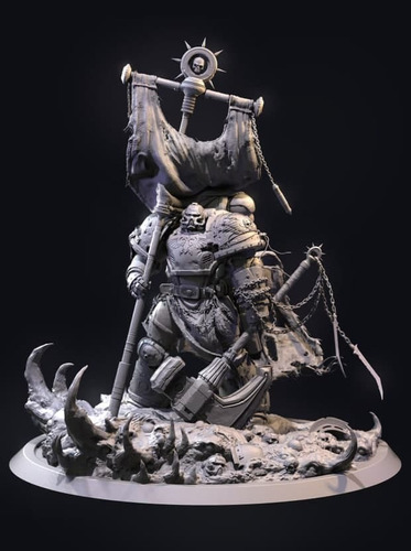 Archivo Stl Impresión 3d - Warhammer Space Marine