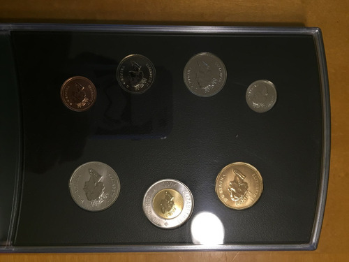 Can-s08 Set 7 Monedas Canada 2000 Specimen Ayff (Usado)