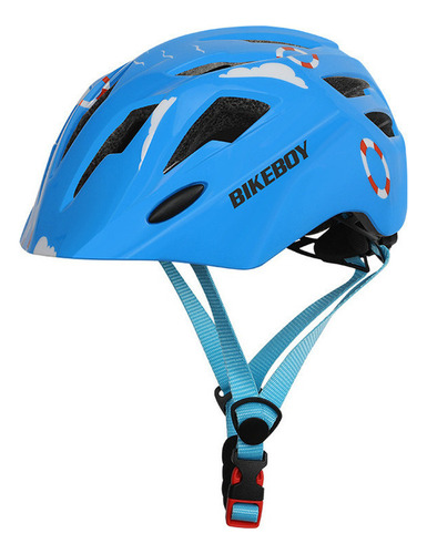 Casco Infantil De Bicicleta Ventilado De Seguridad Con Luz T