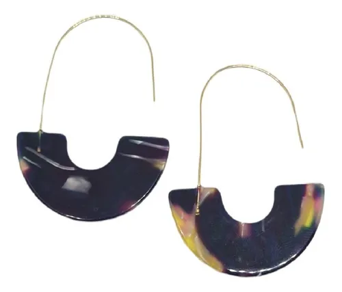 comprar Aretes Mujer Aros Morados Pendientes Oferta Envio Gratis Ya
