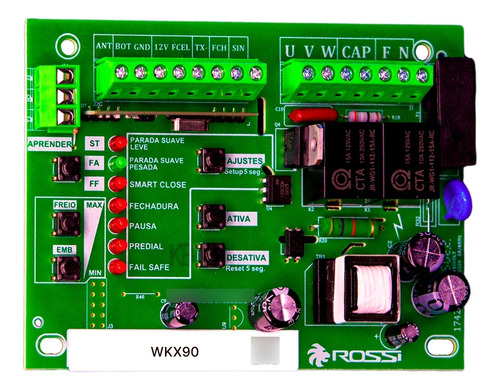 Central Para Motor Rossi Nueva Wkx90 Dz3 Dz4 Dz Nano 