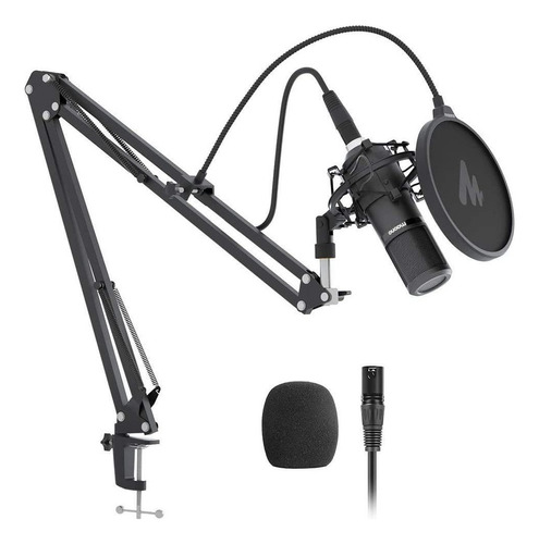 Xlr Kit De Micrófono Condensador Maono Au-pm320s Professiona