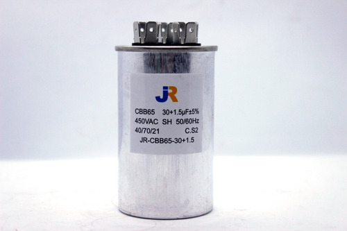 Capacitor Dual Condensador 30+1.5uf Jr 450v 50/60hz