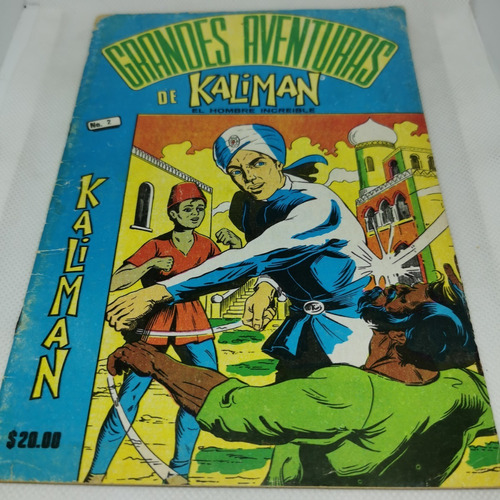 Comic Grandes Aventuras De Kaliman #2