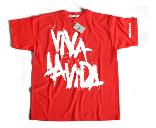 Playera Cuello Redondo Cold Play Rasearte