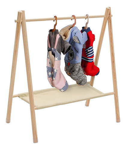 Morimoe Garment Rack Para Mascotas / Muñecas / Bebé, Percha,