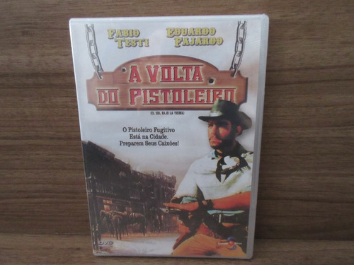 Dvd - A Volta Do Pistoleiro - Fabio Testi - Eduardo Fajardo