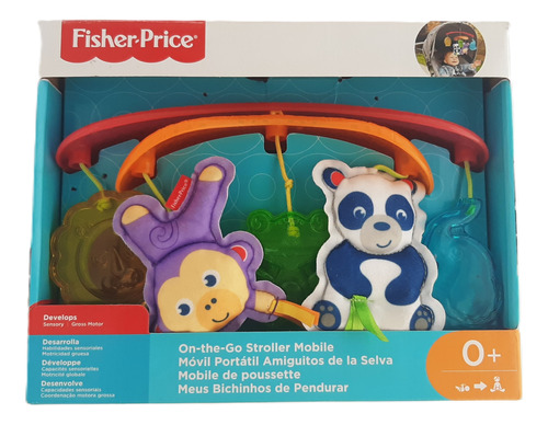 Fisher-price, Móvil Portátil Amiguitos De La Selva Dyw59 Enc