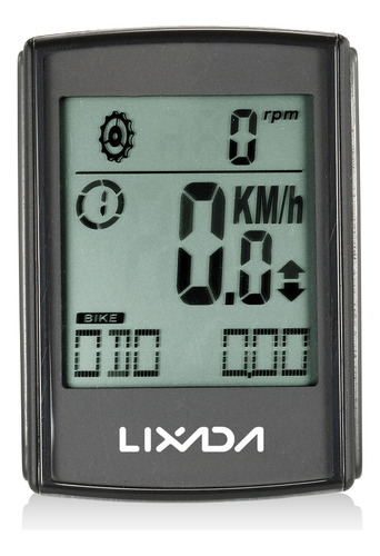 Medidor De Velocidad De Bicicleta Bicicleta Lcd Multifuncion