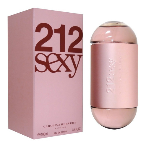 Perfume Original 212 Sexy Carolina Herrera Mujer 100ml