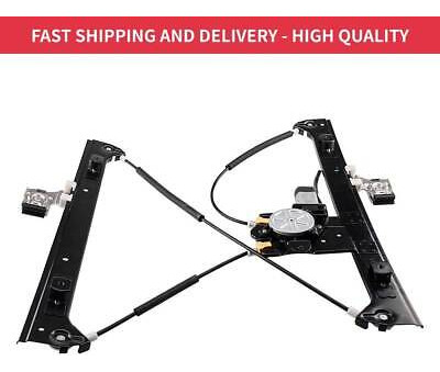 Window Regulator + Motor For Chevy Trailblazer 02-09 Fro Jjf