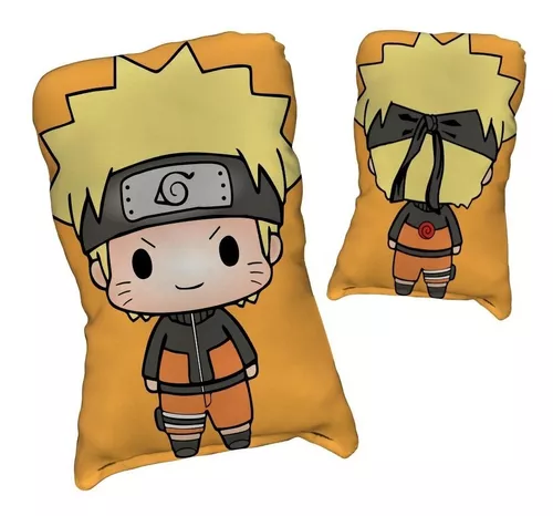 Almofada Formato Fibra Naruto Uzumaki