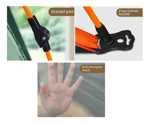 Carpa De 3 Personas De Armado Automático Rápido-fácil 2x1.5m