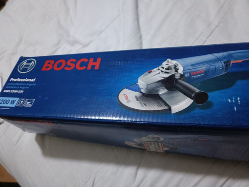Esmeriladora Angular Bosch Gws 2200-230 2200w 9 PuLG