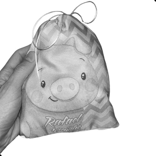 10 Sacolinhas Surpresa Personalizada Tecido Pop It Candy
